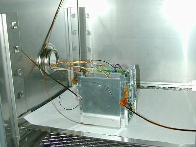 CUTE-I EM in thermostatic chamber