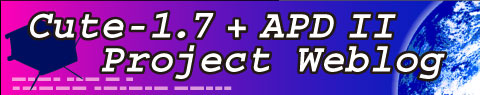 Cute-1.7 + APD II Project Weblog Banner