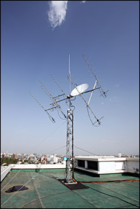 Ground Station Antenna Tower