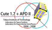 Cute-1.7 + APD II Logo